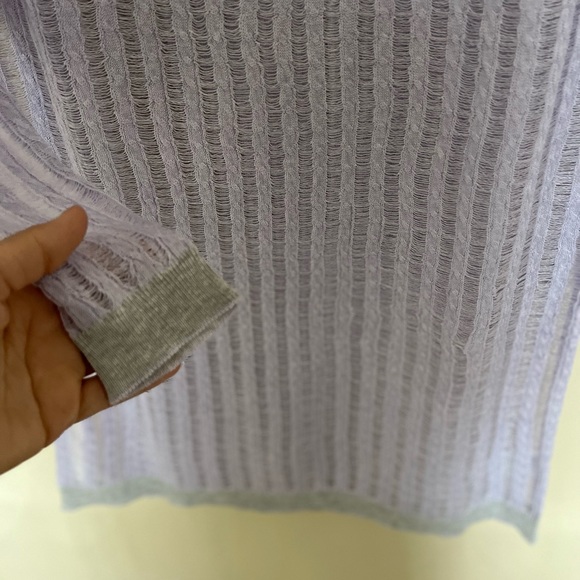 NWT Lilac See Through Dress Size M - Picture 6 of 6